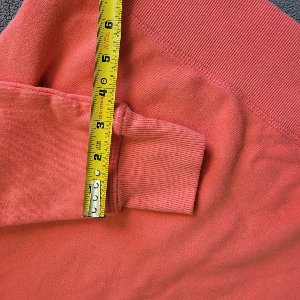 AMAZON BASICS Womens Small Pink Crew Neck Sweater Cross Stitch Detail - Picture 9 of 12